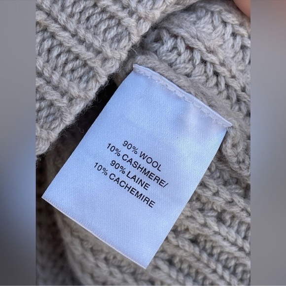 the westside wool cashmere blend sweater small - Picture 7 of 8